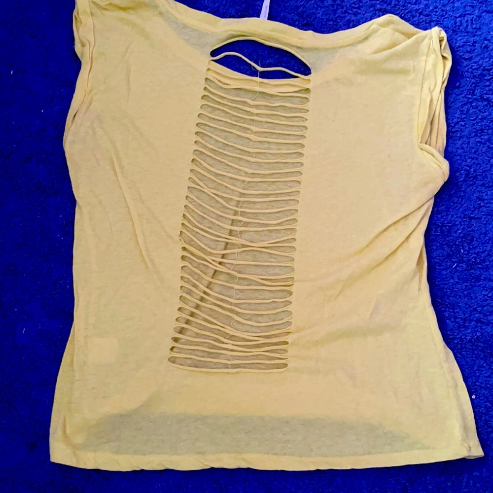 Comfy rippled back t-shirt